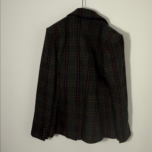 NWT Veronica Beard Miller Dickey jacket in forrest green multi size 2 - Picture 11 of 13
